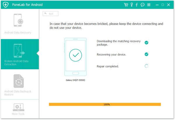 analyze broken samsung phone